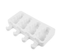 EPIGEIST Stampo Ghiaccioli Silicone Forma Cavità Riutilizzabile per Gelatini da Te Facile da e Portatile per