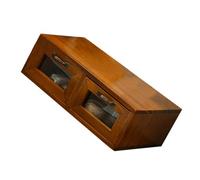 EPIGEIST Supporto Elevatore per Monitor Cassetti Portaoggetti da Scrivania Vintage, Organizer Multifunzione per Ufficio e Casa, Resistente e Compatto