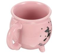 EPIGEIST Tazza Forma Caldaia con Antiscivolo per Halloween Decorazione e Uso Regalo Festivo