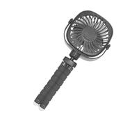 EPIGEIST Ventilatore USB Ricaricabile Forma Polpo Regolabile con Clip Portatile Silenzioso per Ufficio e Auto Raffreddamento USB Eco Friendly Nero