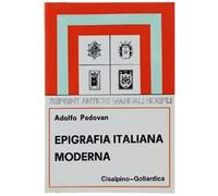 Epigrafia italiana moderna (rist. anast. Milano, 1913)
