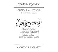 Epigrams chant: Epigrams. Vol. 13/1. unison choir and piano.