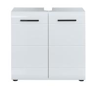 Epikasa Mobile Sotto Lavabo Skin, Truciolare Melaminico, Bianco, 60x56x31 cm