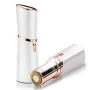 Épilateur visage sans défaut pour femme - Épilation sans douleur pour le visage - Idéal pour la pêche fuzz, le menton, les poils de lèvre supérieure - Cadeau idéal pour les femmes - Batterie incluse avec lumière LED intégrée