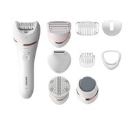 Epilator Series 8000 epilatore Wet & Dry cordless per gambe e corpo con 9