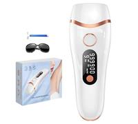 Epilatore a luce pulsata, epilatore laser definitive-999,999 flash, 2 modalità 9 livelli di energia IPL depilazione per ascelle, corpi, uomini, donne, salone a casa