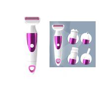 Epilatore depilatore elettrico 5in1 kit multifunzionale pulizia viso MS6155