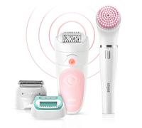 Braun Silk-épil 5 Wet&Dry Silk-épil 5 5-875 Beauty Set Per Le Prime Epilazioni 4-In-1 Wet&Dry Senza Fili – Epilatore Donna, Rasoio, Rifinitore, Kit Pulizia Viso