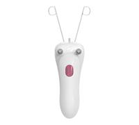 Epilatore elettrico per depilazione facciale, strumento ricaricabile USB con luce LED, dispositivo radice di precisione per pelle liscia, portatile, 50 x 193 mm, oro rosa bianco