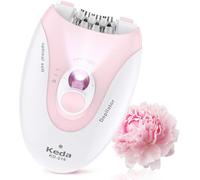 Epilatore facciale da donna, epilatore per viso, epilatore con luce LED, dispositivo di depilazione a due velocità, epilatore per donne, epilatore Pluxy per la rimozione dei peli del viso, per bikini