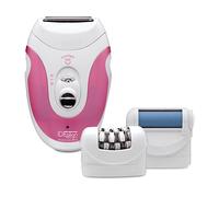 EPILATORE ITALIAN DESIGN IDEDEP3IN1, Elettrico, Rosa, Bianco