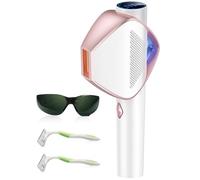 Epilatore laser IPL, Epilatore a luce pulsata con tecnologia IGBT Flash veloce, laser depilazione 600NM-1200NM, funzione 3 in 1 flash illimitato per donne e uomini, viso, corpo, bikini