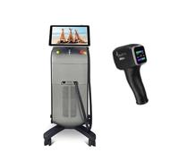 Epilatore laser professionale, dispositivo for la rimozione dei peli con laser, epilatore indolore, rimozione dei peli con laser, rimozione permanente dei peli in titanio