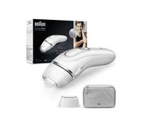 EPILATORE LUCE PULSATA BRAUN IPL PL3020SILV/WHT BOX, 3 livelli, Trattamento rapido: bastano solamente 9 minuti per trattare entrambe le gambe al livello di potenza più basso; Fase iniziale: prime 4-12
