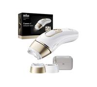 Braun IPL Smart Silk ·expert Pro 5, rimozione dei peli laser a casa, depilazione durevole, con custodia, 2 accessori, PL5210