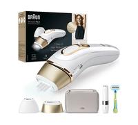 Epilatore luce pulsata BRAUN PL5156, 400000 impulsi, 10 impostazioni di intensità della e 3 modalità (normale - delicata extra delicata)