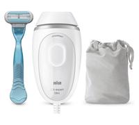 Braun Silk-expert Mini PL1124 Epilatore A Luce Pulsata Di Ultima Generazione Per Donna, Epilazione Permanente Dei Peli Visibili, Bianco, Con Custodia Da Viaggio, Dimensioni Compatte Da Viaggio, Facile, Sicuro Ed Efficiente