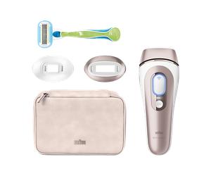 EPILATORE LUCE PULSATA BRAUN Skin i·expert Pro 7 PL7147, 10 livelli, Il metodo più veloce di Braun per ottenere fino a 1 anno di pelle liscia a casa (Seguendo un regime di trattamento. I risultati ind
