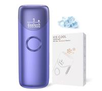 Epilatore Luce Pulsata di Raffreddamento, 9 Livelli di Energia,3 in 1 Funzione con HR/SC/RA, 600-1200NM Onda Luminosa Rossa, Luce Pulsata 999,900,Epilatore Laser per Donna,Uomo,Viso,Bikini,Viola
