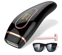 Epilatore Luce Pulsata, IPL Epilatore Laser Dispositivo di epilazione permanente, 999,999 Flash Adatto per Tutto Il Corpo