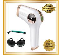 Epilatore Luce Pulsata Laser 999.900 Depilatore Laser Corpo 5 Livelli Energia