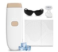 Epilatore Lumiere Pulsee con Raffreddamento, 10 °C e Ampia Tensione 100 V-240 V, Depilazione Laser Definitiva, Lunghezza d'onda 470 nm-1200 nm, Indolore per Volto, Corpo, Maglia, Ascelle