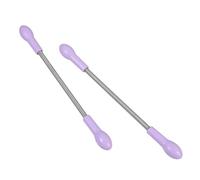 Epilatore Manuale a Molla per Viso in Acciaio Inox 2 Pezzi | Uso Domestico e Portatile, Rimozione Dalla Radice, Delicato sulla Pelle, Set Pratico per Cura Quotidiana Colore Casuale