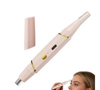 Epilatore per sopracciglia,Strumento da barba con doppia testa | Tagliacapelli per naso elettrico a doppia testa | Progettato per la barba facciale, le donne, gli uomini, la famiglia e il viaggio