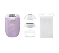 Philips Epilator Series 4000 BRE257/00, 2 velocità, luce LED, viola