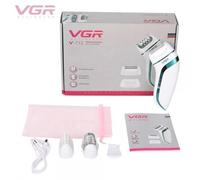 EPILATORE PROFESSIONALE 3IN1 DEPILAZIONE RASOIO ELETTRICO RICARICABILE VGR V-713
