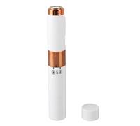 Epilatore Ricaricabile 2 in 1, Epilatore per Viso e Rifinitore per Sopracciglia, Leggero e Facile Tenere per Uomini e Donne, Tecnologia di Movimento Circolare Indolore, Design