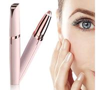 Epilatore Sopracciglia Donna, Flawless Mini Epilatore Viso Indolore, Rasoio Elettrico Hair Remover Con LED e USB Per Corpo, Viso e Sopracciglia