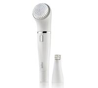 Braun FaceSpa Face Spa Depilatore Donna Epilatore Viso, Accessori Inclusi, Con Spazzola Pulizia Viso, 100% impermeabile, Idea Regalo, 810 Bianco