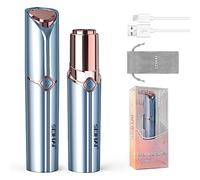 Epilatore Viso Donna, Depilazione Viso Donna con Luce A Led, Rasoio Elettrico Viso, Epilatore Baffetti Per Viso, Labbro Superiore E Mento, Con Borsa Di Stoccaggio