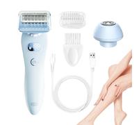 Epilatori per la depilazione da donna, rifinitore per donna | Trimmer femminile per la rimozione dei - Rasoio per il viso, tagliacapelli da donna impermeabile, toelettatore personale versatile per don