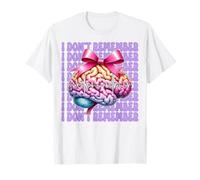 Epilessia Consapevolezza Ragazza Mamma Viola Coquette Io Non Ricordo Maglietta