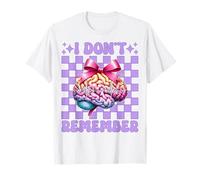 Epilessia Consapevolezza Ragazza Mamma Viola Coquette Io Non Ricordo Maglietta