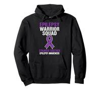 Epilessia Warrior Squad più Forte Insieme Felpa con Cappuccio