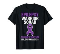 Epilessia Warrior Squad più Forte Insieme Maglietta