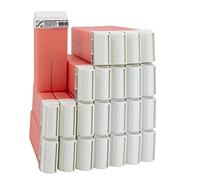 Epilwax Set da 24 rosa Rulli Cera per Depilazione - Larghezza 100 ml Roll-on Ricarica Cera