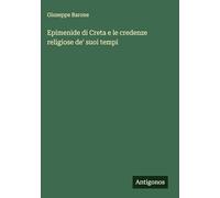 Epimenide di Creta e le credenze religiose de' suoi tempi