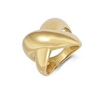 Epinki Anello per Matrimonio in Acciaio Inossidabile per Donna 20mm, Croce Gioielli Anelli Fedi Nuziali Fidanzamento Taglia 12-22