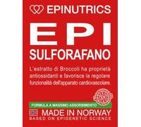 EPINUTRICS AB Integratore Epinutrics Epi-Sulforafano per il cuore, 60 capsule