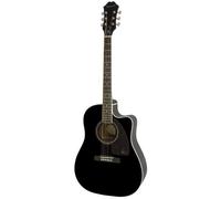 Epiphone EE2SEBNH3 AJ-220SCE Chitarra Elettroacustica, Ebano