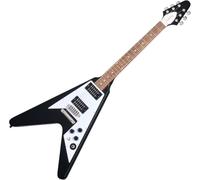 Epiphone Kirk Hammett 1979 Flying V Ebony Chitarra Elettrica