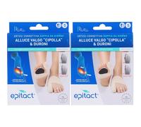 Epitact® Ortesi Correttiva Doppia Giorno Alluce Valgo e Duroni Piede S