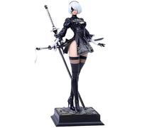 Epitome 2B Anime Figure Automata Game Action Figure 2B YoRHa No.2 Tipo B Figura Intercambiabile Testa Personaggi Statua Modello PVC Decorazione Desktop Ornamenti Collezione Regali per i Fan