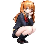 Epitome Asuka Langley Soryu Figura Anime Uniforme Ver Dress Up Figure Personaggi dei cartoni animati Statua Asuka Langley Soryu Action Figure Modello PVC Decorazione Desktop Collezione Regali per i