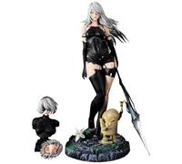 Epitome Automata A2 Action Figure Anime Game Girl Figure Viene fornito con busto statua e testa intercambiabile Accessori Statua Yorha A2 PVC Modello Desktop Decorazione Collezione Regali per i fan