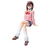 Epitome Ayase Momo Figure Shiratori Action Figure DAN DA DAN Anime Manga Statue 15 cm Postura Seduta Modello PVC Decorazione da Scrivania Collezione Regali per i Fan (Ayase Momo)